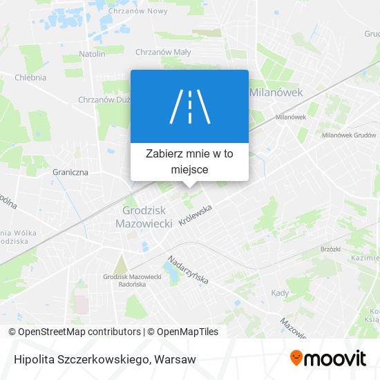 Mapa Hipolita Szczerkowskiego