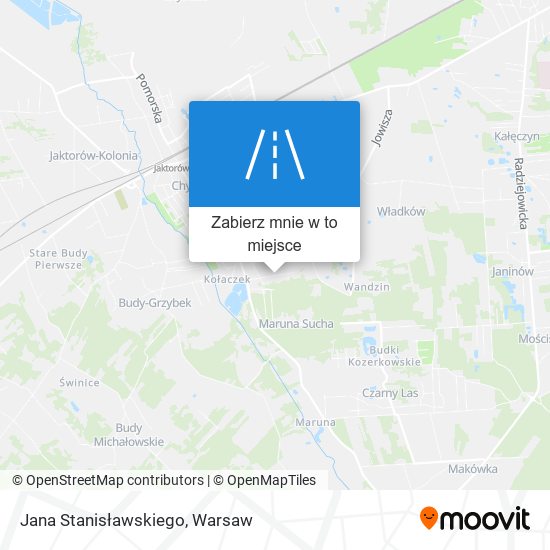 Mapa Jana Stanisławskiego