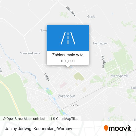 Mapa Janiny Jadwigi Kacperskiej