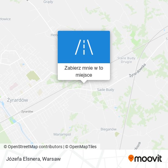 Mapa Józefa Elsnera