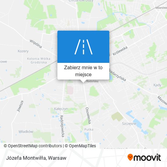 Mapa Józefa Montwiłła