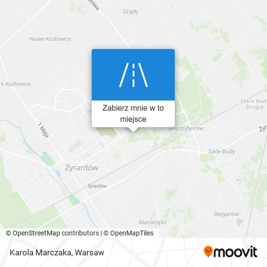 Mapa Karola Marczaka