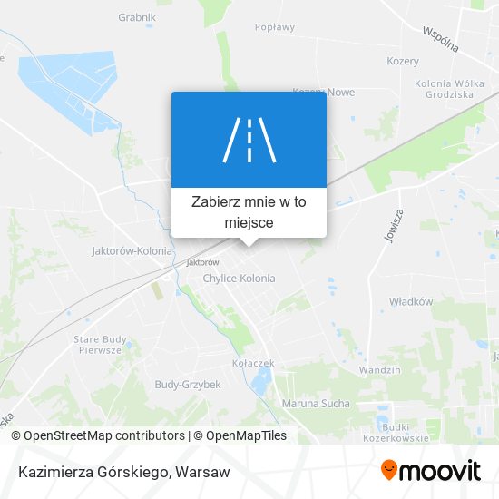 Mapa Kazimierza Górskiego