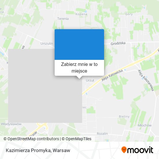 Mapa Kazimierza Promyka