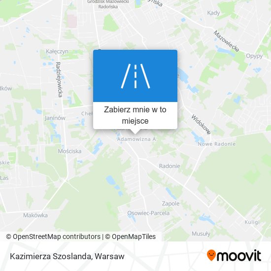 Mapa Kazimierza Szoslanda