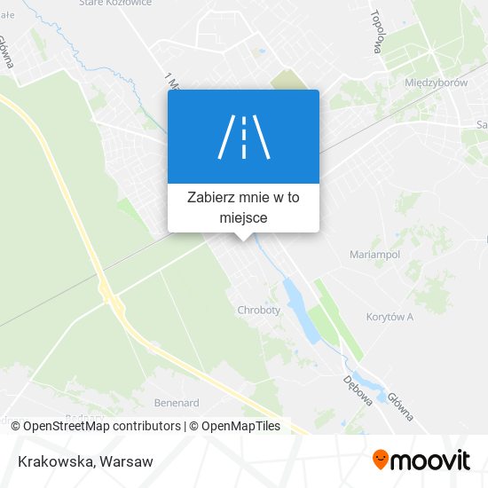 Mapa Krakowska