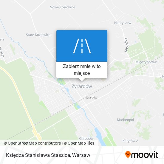 Mapa Księdza Stanisława Staszica