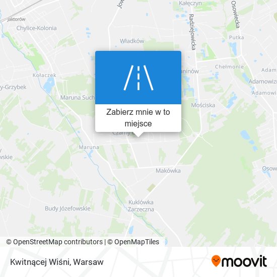 Mapa Kwitnącej Wiśni