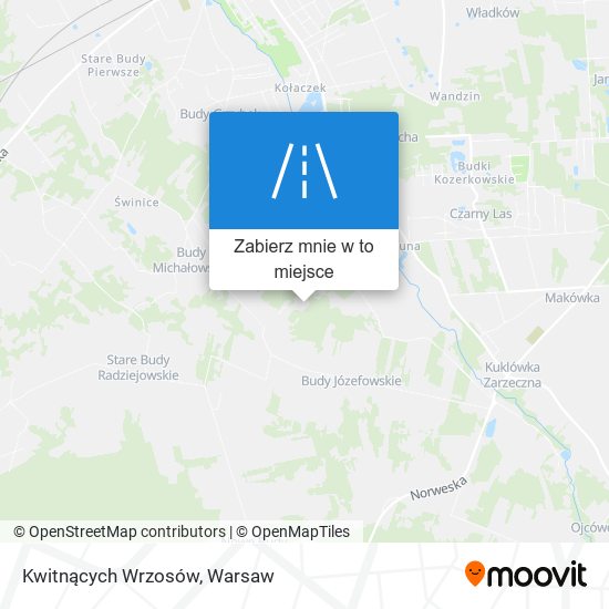 Mapa Kwitnących Wrzosów