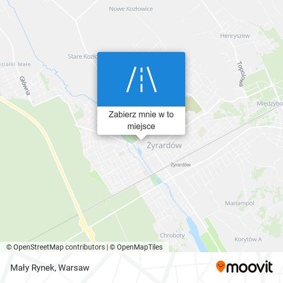 Mapa Mały Rynek