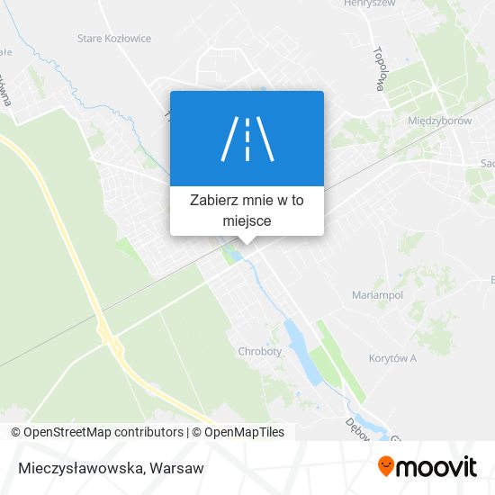 Mapa Mieczysławowska