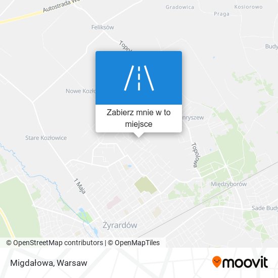 Mapa Migdałowa