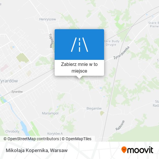 Mapa Mikołaja Kopernika