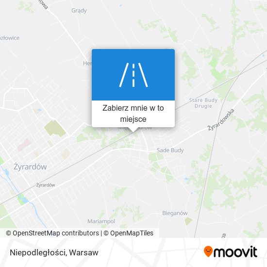 Mapa Niepodległości