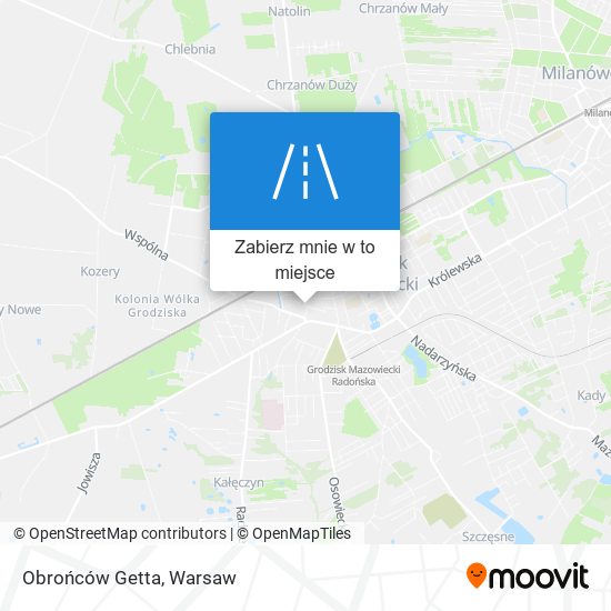 Mapa Obrońców Getta