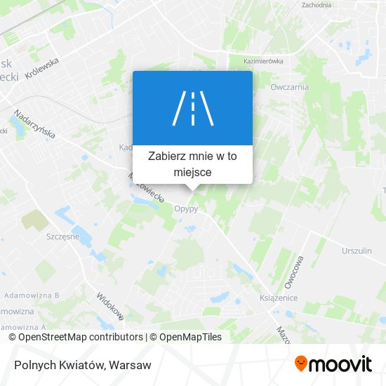 Mapa Polnych Kwiatów