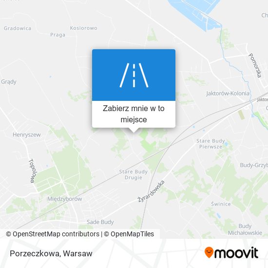 Mapa Porzeczkowa