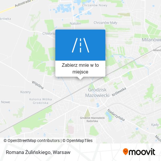 Mapa Romana Żulińskiego