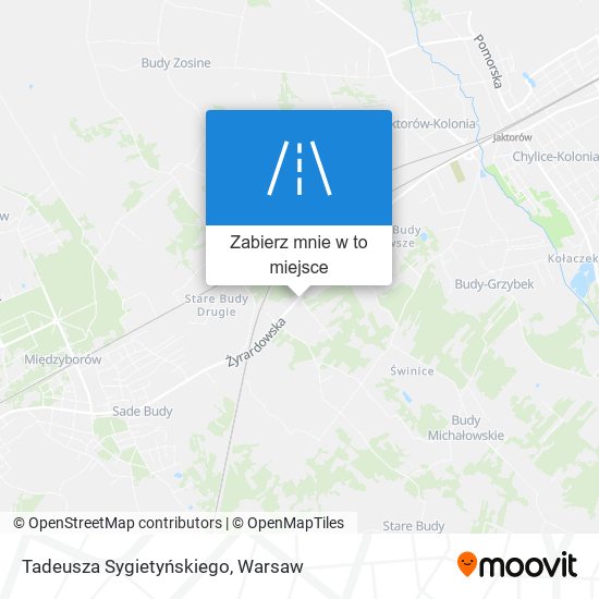 Mapa Tadeusza Sygietyńskiego