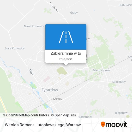 Mapa Witolda Romana Lutosławskiego