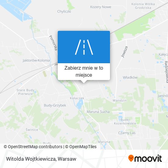 Mapa Witolda Wojtkiewicza