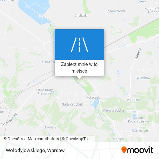 Mapa Wołodyjowskiego