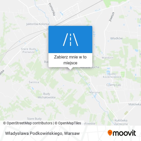 Mapa Władysława Podkowińskiego