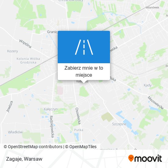 Mapa Zagaje