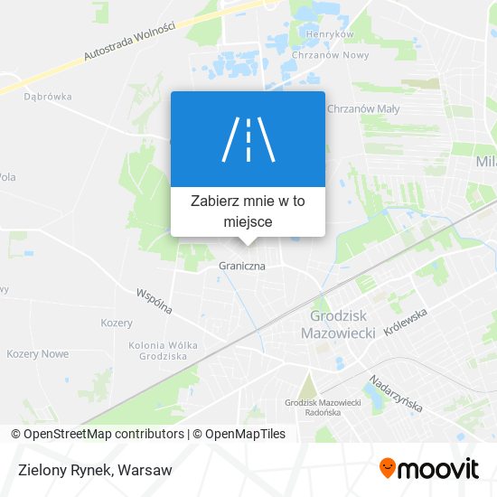 Mapa Zielony Rynek