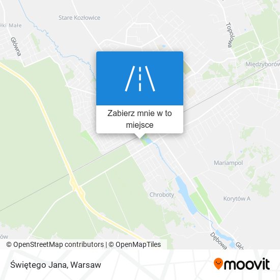 Mapa Świętego Jana