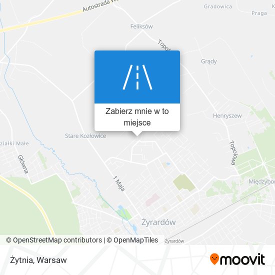 Mapa Żytnia