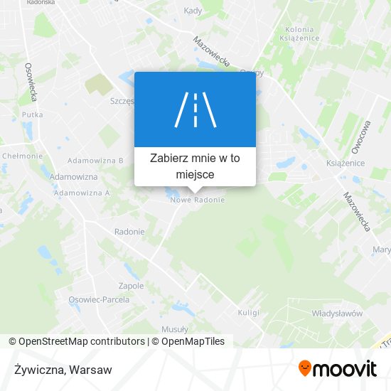 Mapa Żywiczna