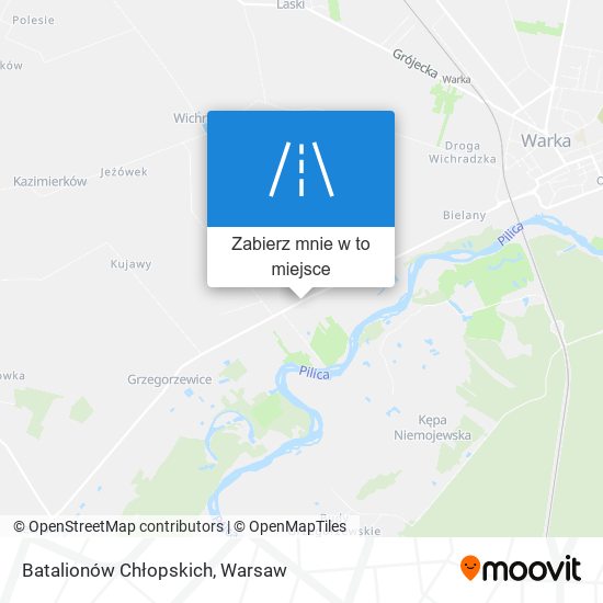 Mapa Batalionów Chłopskich