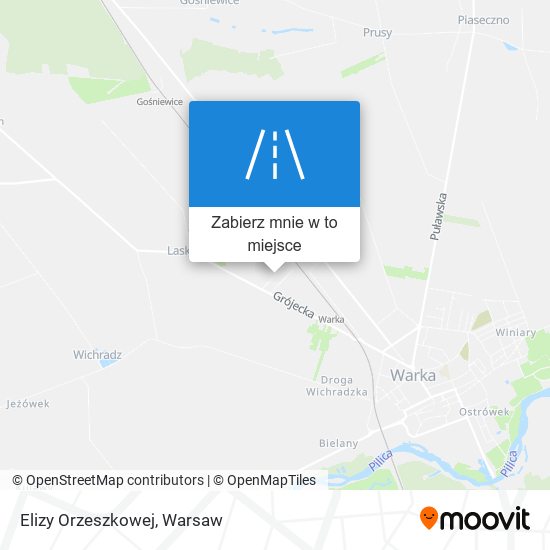 Mapa Elizy Orzeszkowej