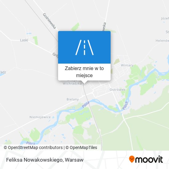 Mapa Feliksa Nowakowskiego