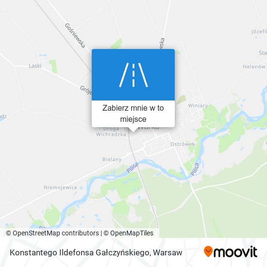 Mapa Konstantego Ildefonsa Gałczyńskiego