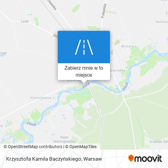 Mapa Krzysztofa Kamila Baczyńskiego