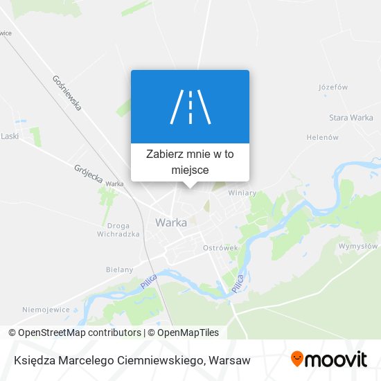 Mapa Księdza Marcelego Ciemniewskiego