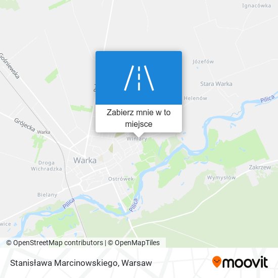 Mapa Stanisława Marcinowskiego