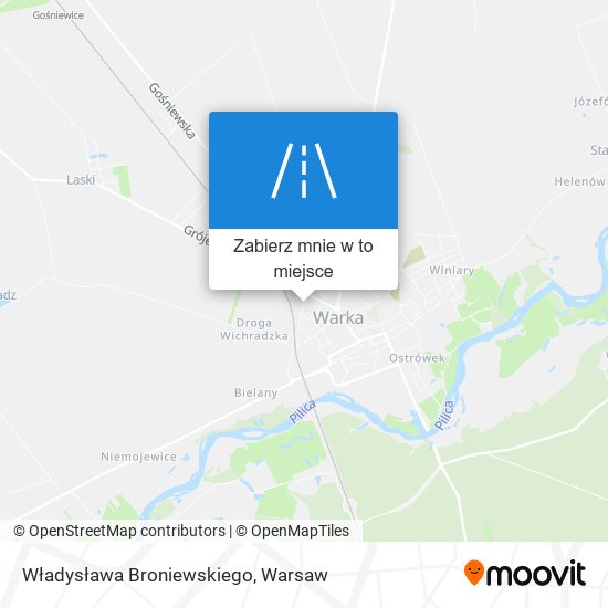 Mapa Władysława Broniewskiego