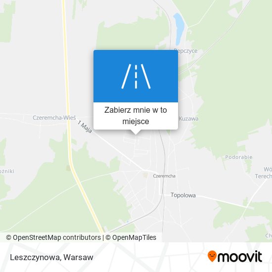 Mapa Leszczynowa