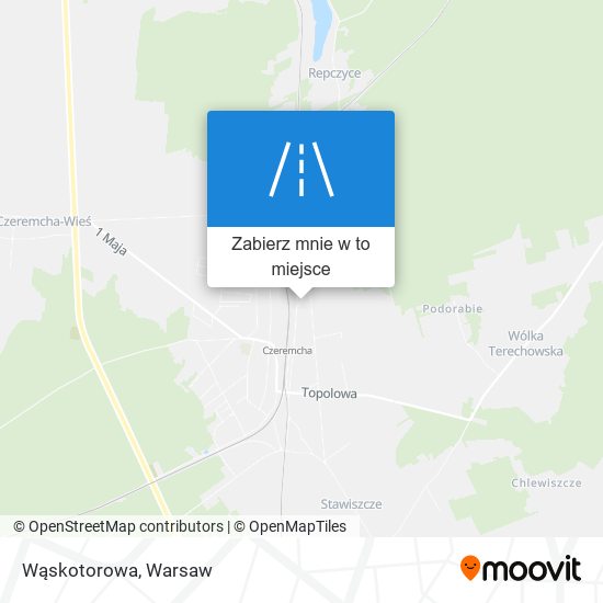 Mapa Wąskotorowa