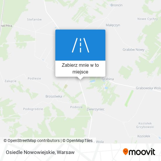 Mapa Osiedle Nowowiejskie