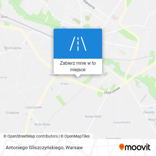 Mapa Antoniego Gliszczyńskiego