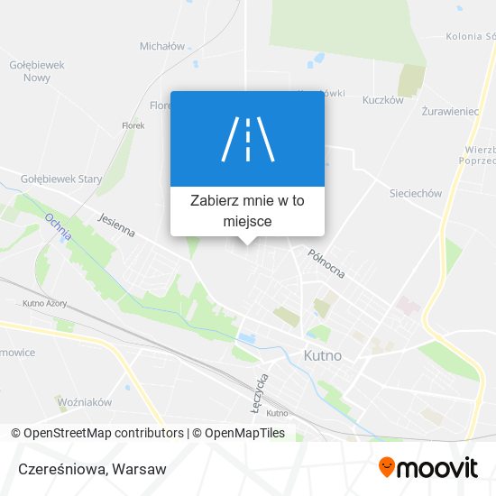 Mapa Czereśniowa