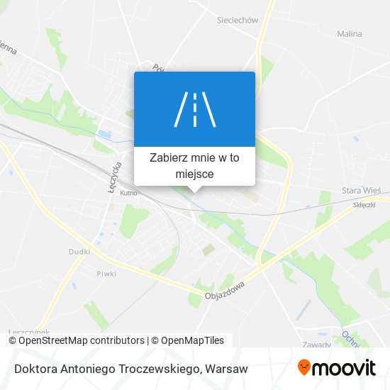 Mapa Doktora Antoniego Troczewskiego