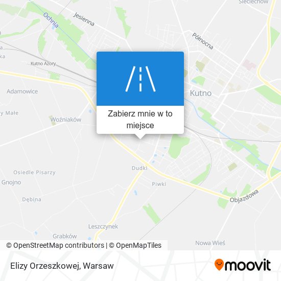 Mapa Elizy Orzeszkowej