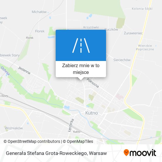 Mapa Generała Stefana Grota-Roweckiego