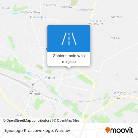 Mapa Ignacego Kraszewskiego