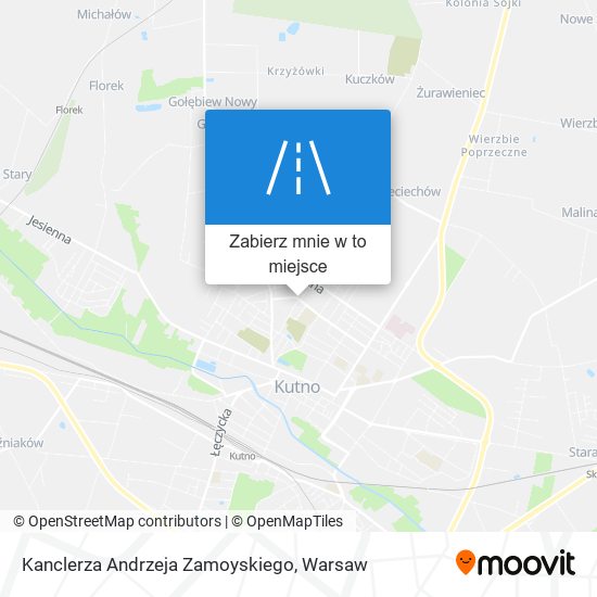 Mapa Kanclerza Andrzeja Zamoyskiego